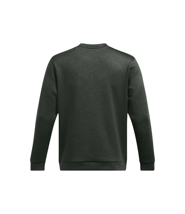 Under Armour Golf Under Armour Heren Drive Midlayer Crew-Forest Green/Nordic Green