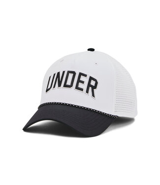 Under Armour Golf Under Armour Heren Driver Snapback Cap White/Black