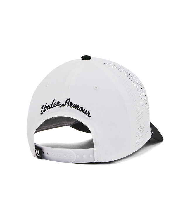 Under Armour Golf Under Armour Heren Driver Snapback Cap White/Black