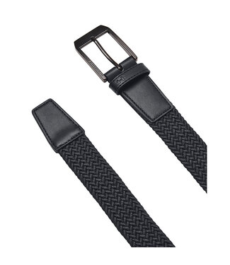 Under Armour Golf Under Armour Heren Braided Golf Belt Black/Black