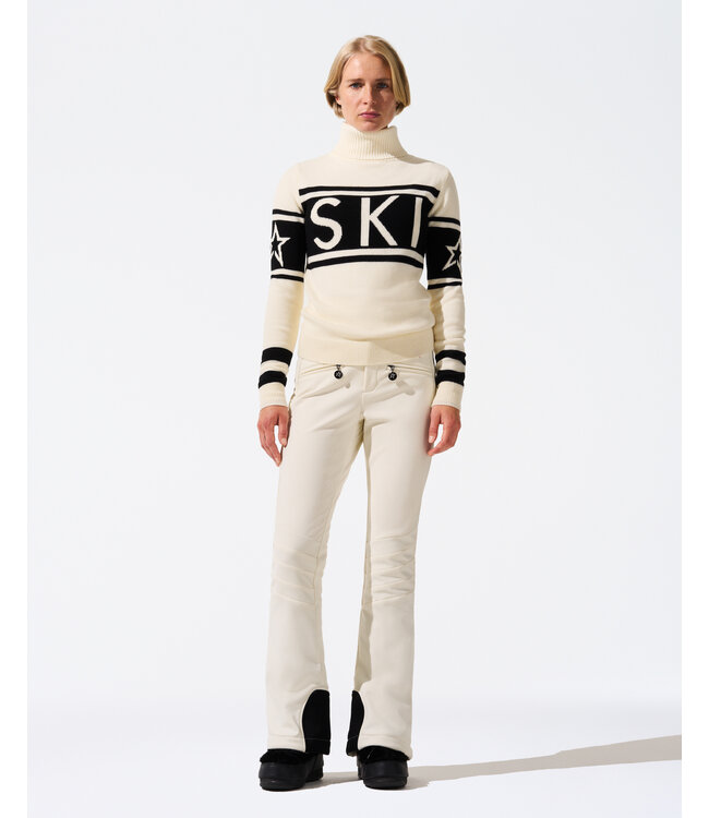 Perfect Moment Perfect Moment Dames Schild Sweater Knit Snow White