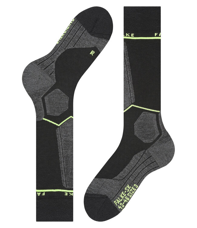 Falke FALKE SK Compression Wool Heren Black Lightning