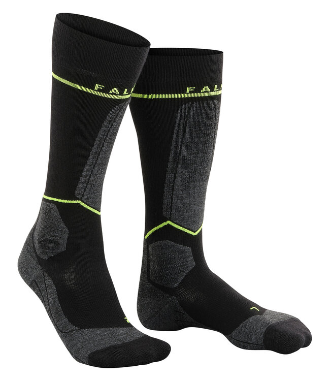 Falke FALKE SK Compression Wool Heren Black Lightning