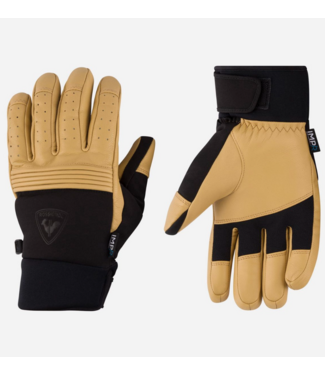 Rossignol Rossignol Ride Stretch Impr Ski Gloves Natural/Yellow