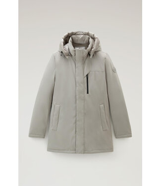 Woolrich Woolrich Heren Mountain Stretch Down Parka Taupe
