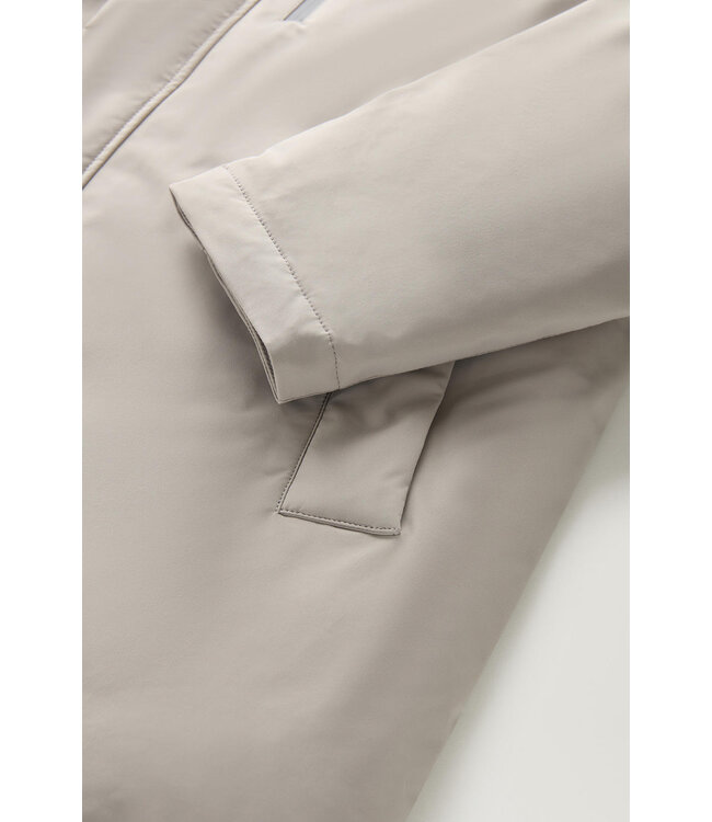 Woolrich Woolrich Heren Mountain Stretch Down Parka Taupe