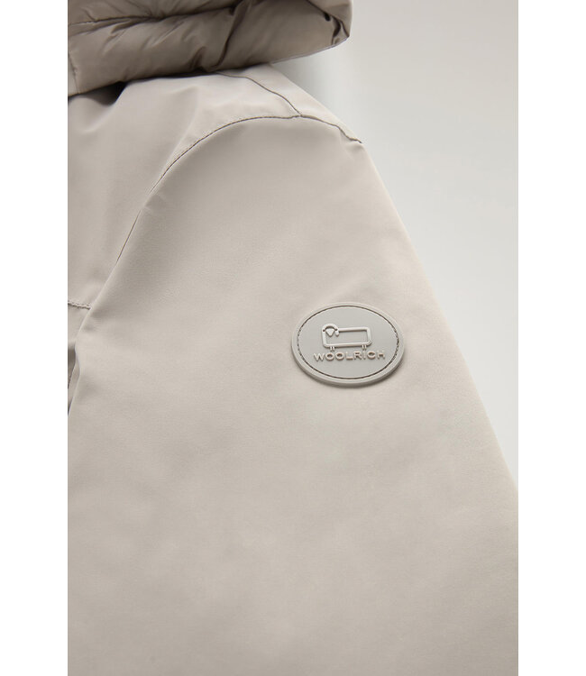 Woolrich Woolrich Heren Mountain Stretch Down Parka Taupe