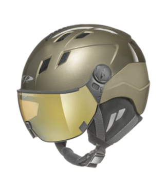 CP Helmets CP Helm Corao Plus Dl Vario Pol Gold Mirror - Tabacco Shiny