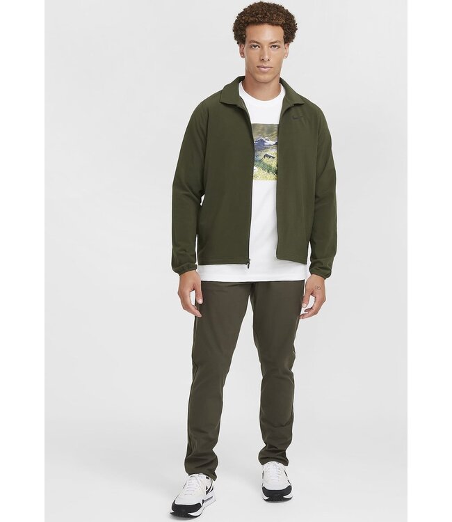 Nike Nike Heren Repel Tour Full-Zip Stretch CargoGreen