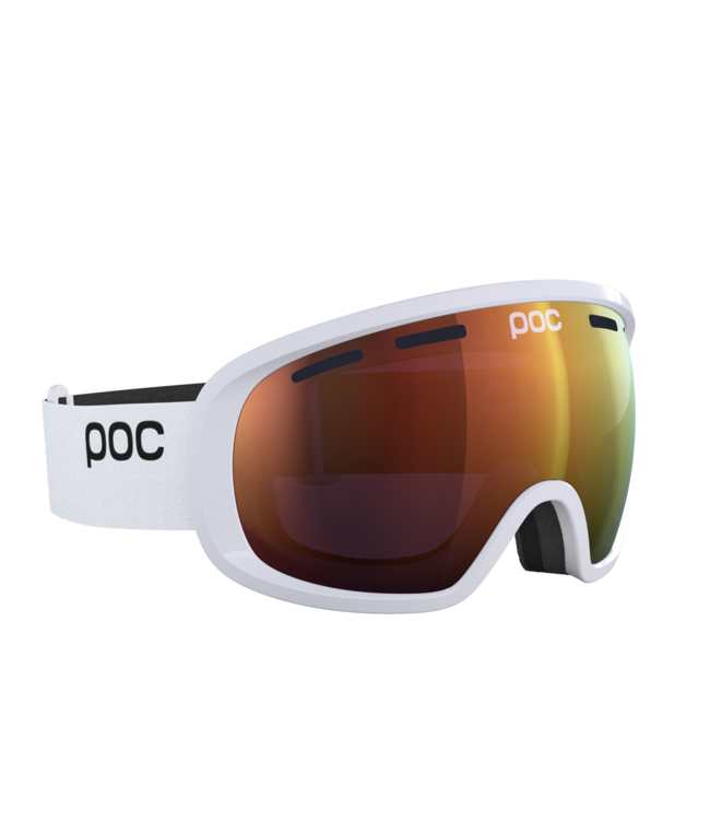 POC POC Ski Goggle Fovea WF Hydrogen White Partly Sunny Orange/ Cat 2