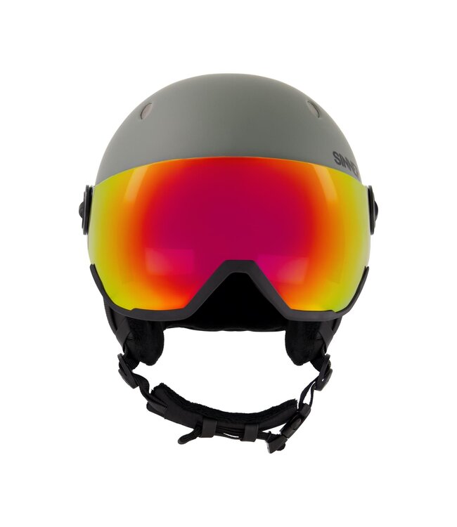 Sinner Sinner Ski Helm Titan Visor Matt Moss Green
