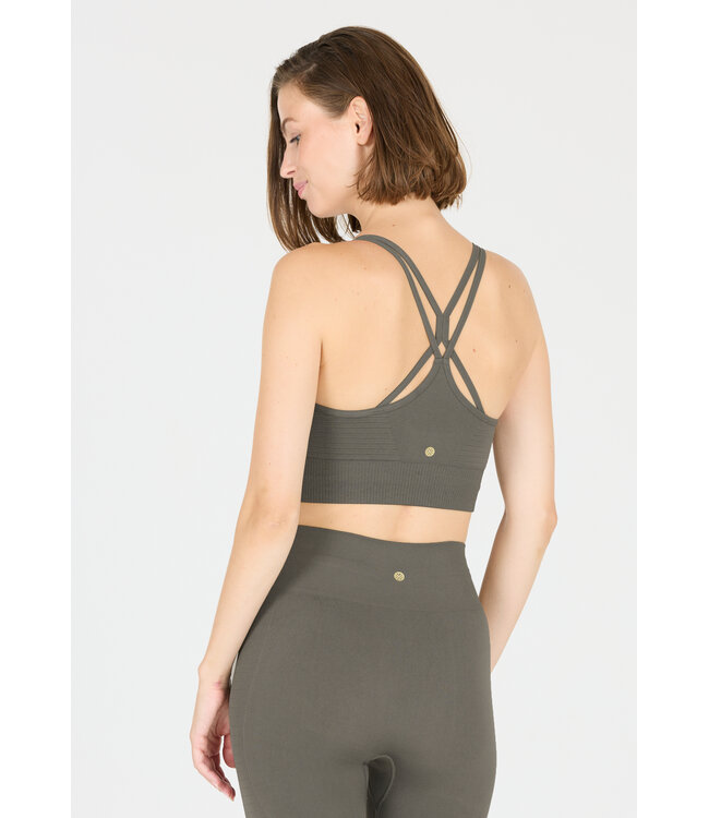 Athlecia Athlecia Foan V2 W Seamless Bra Gun Metal