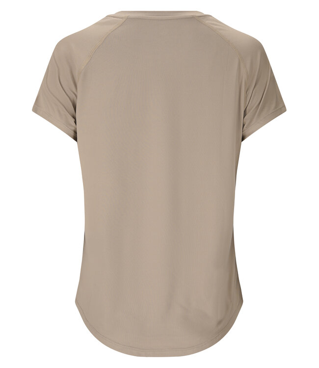 Athlecia Athlecia Gaina V2 W S/S Tee Vintage Khaki