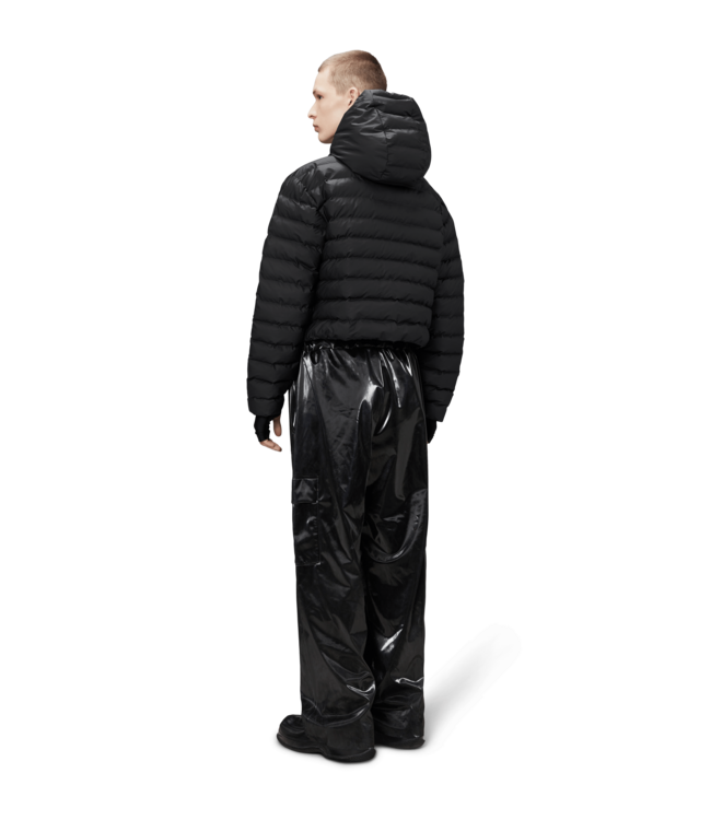 Rains Rains Unisex Lohja Short Puffer Jacket W3T2 Black