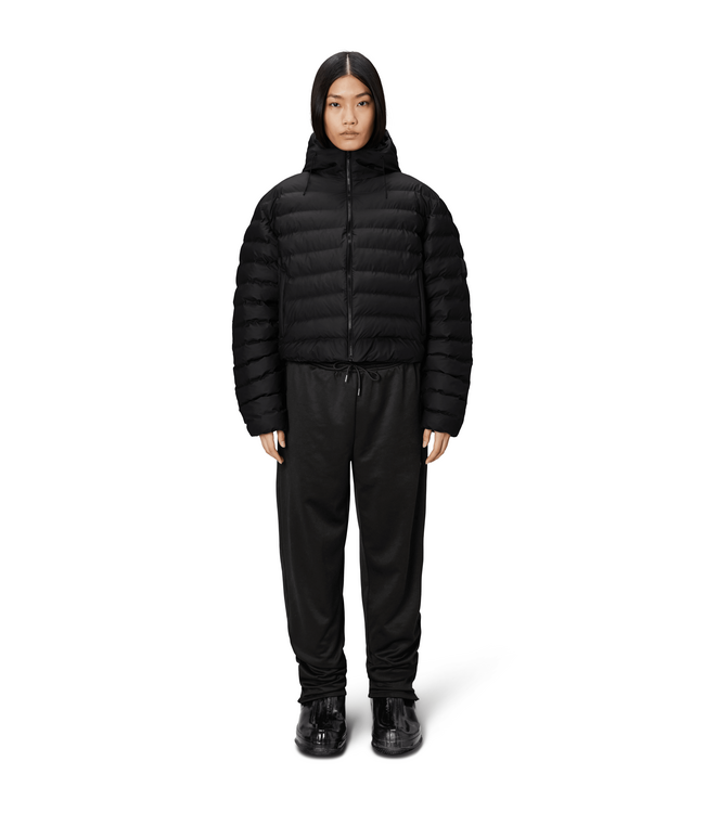 Rains Rains Unisex Lohja Short Puffer Jacket W3T2 Black