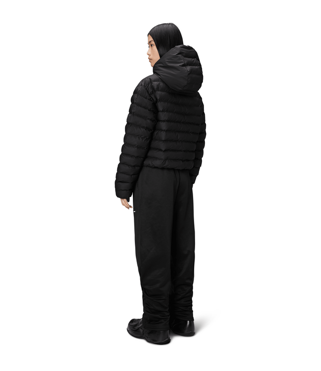 Rains Rains Unisex Lohja Short Puffer Jacket W3T2 Black