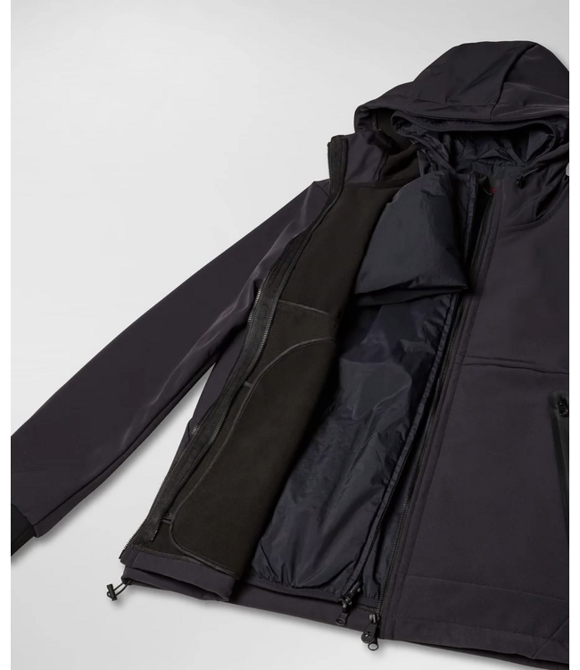 Peuterey Peuterey Heren Breme TA Jacket 3 in 1 Crow/Black
