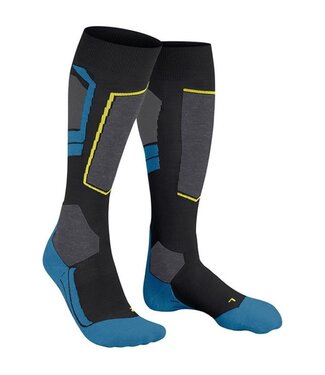 Falke FALKE SK4 Advanced Heren Black/Grey/Blue