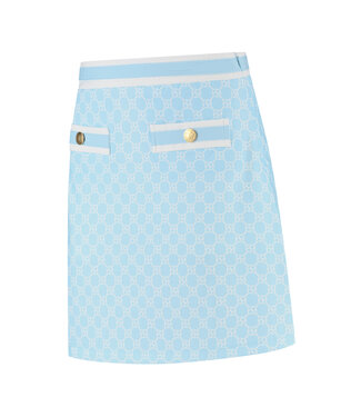 Par 69 Par 69 Bucci Skirt Light Blue Print