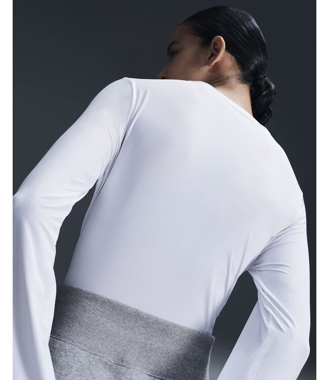 Nike Nike Dames One Classic Dri-FIT L/S Wit