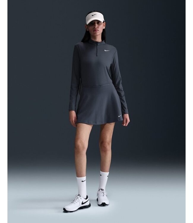 Nike Nike Dames Victory Dri-Fit Golftop 1/2 Zip UV Navy