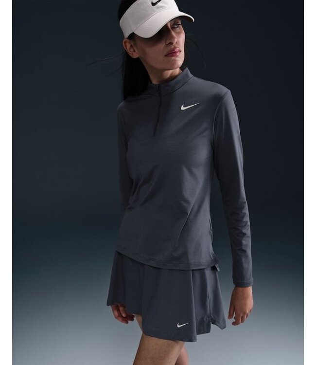 Nike Nike Dames Victory Dri-Fit Golftop 1/2 Zip UV Navy