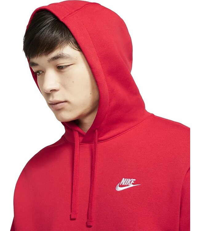 Nike Nike Sportswear Club Fleece Hoodie Red