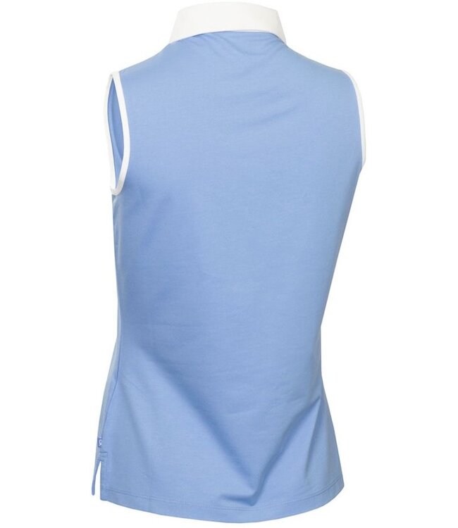 Calvin Klein Calvin Klein Dames Bellevue S/Less Polo Cornflower Blue