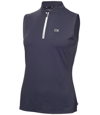Calvin Klein Calvin Klein Dames Tattler S/Less Shirt Navy