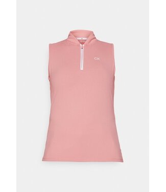 Calvin Klein Calvin Klein Dames Tattler S/Less Shirt Powder Pink