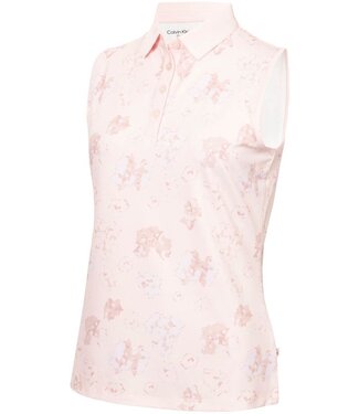 Calvin Klein Calvin Klein Dames Harmony Printed S/Less Print Shell