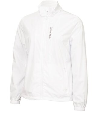 Calvin Klein Calvin Klein Dames Hooded Windbreaker White