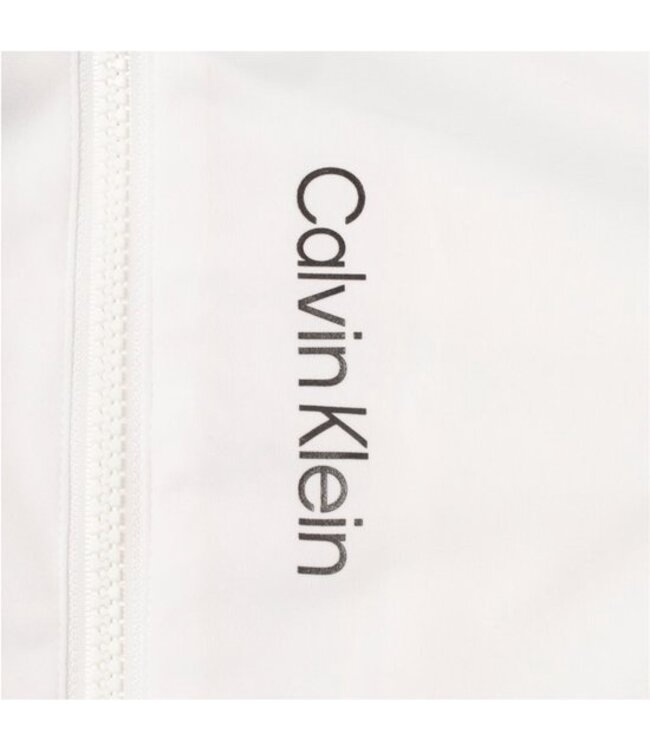 Calvin Klein Calvin Klein Dames Hooded Windbreaker White