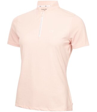 Calvin Klein Calvin Klein Dames Tattler S/S Polo Shell Pink