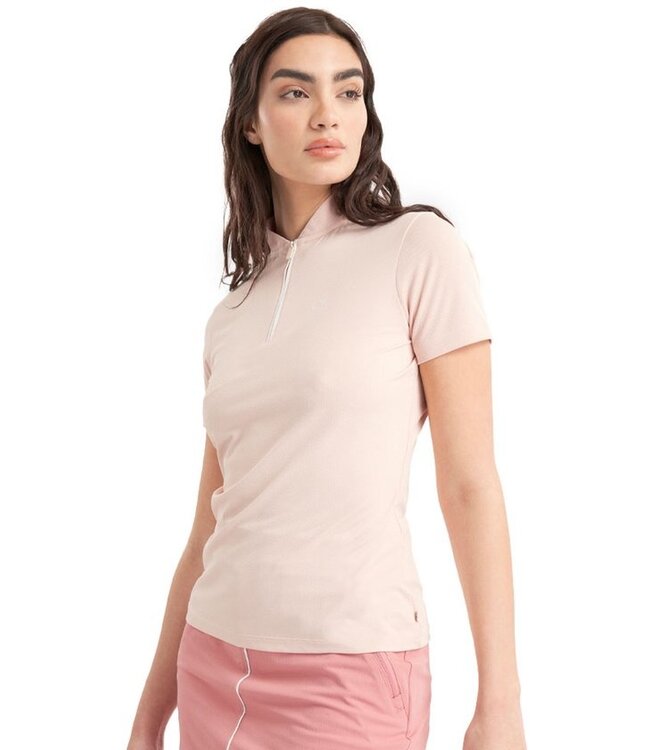 Calvin Klein Calvin Klein Dames Tattler S/S Polo Shell Pink