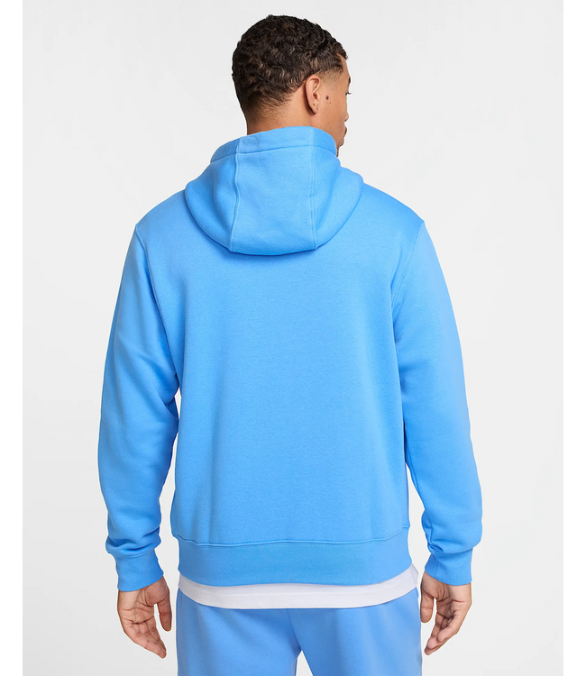 Nike Nike Heren Sportswear Club Fleece Hoodie Blue/White