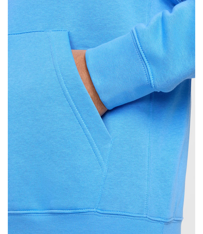 Nike Nike Heren Sportswear Club Fleece Hoodie Blue/White