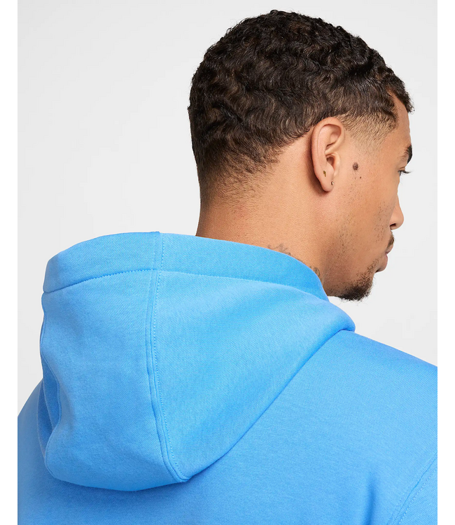 Nike Nike Heren Sportswear Club Fleece Hoodie Blue/White