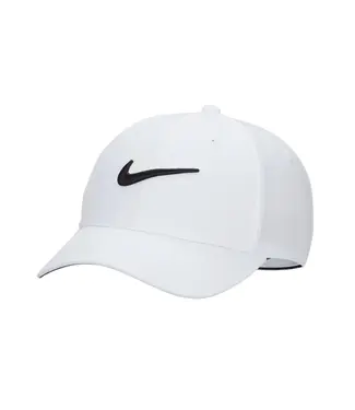 Nike Nike Dri-FIT Club Gestructureerde Swoosh pet White