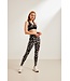 Deblon Deblon Classic Leggings High Waistband Leopard Off White