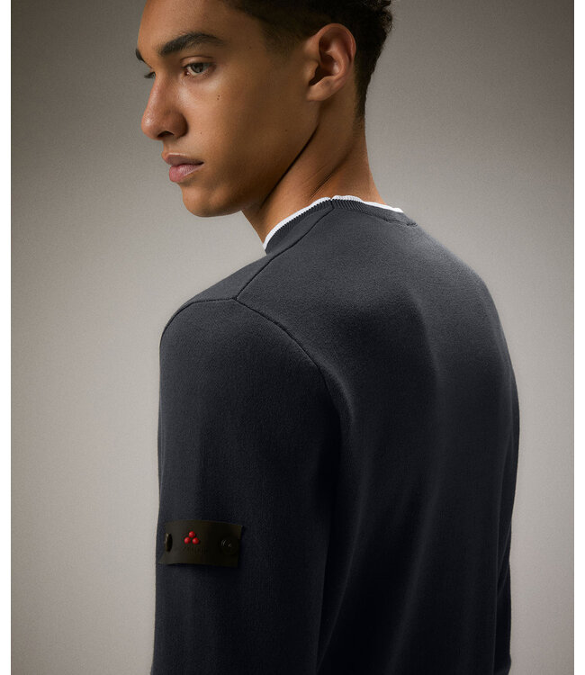 Peuterey Peuterey Heren Rubjerg Knit Blu Grafite