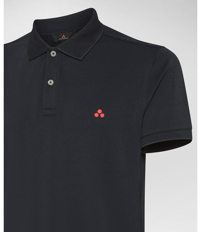 Peuterey Peuterey Heren Plantago 02 Polo Blu Grafite