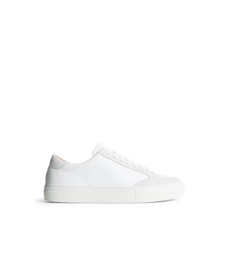 J. Lindeberg J.Lindeberg Art Signature Leather Sneaker White
