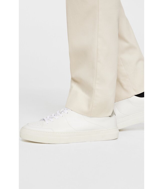 J. Lindeberg J.Lindeberg Art Signature Leather Sneaker White