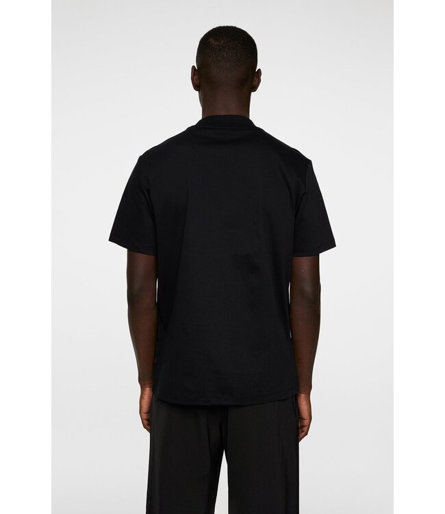 J. Lindeberg J.Lindeberg Ace Mock Neck T-Shirt Black