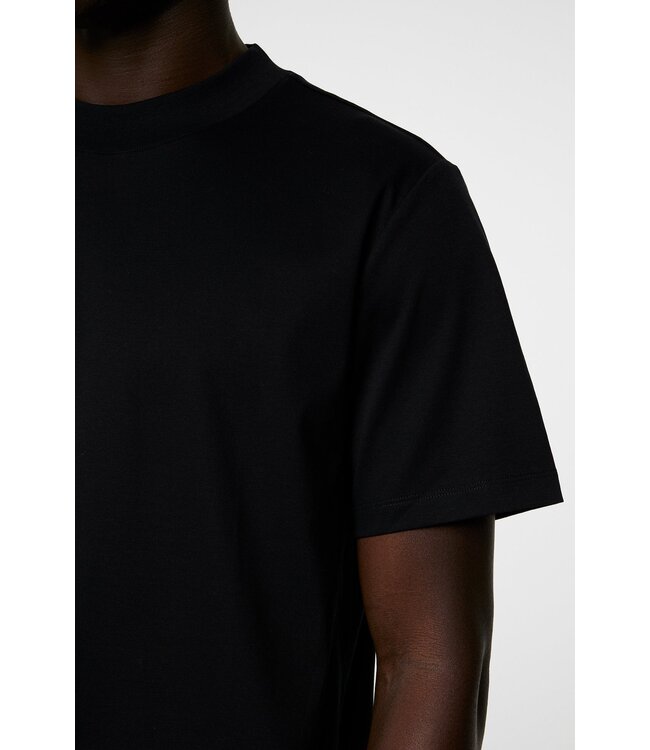 J. Lindeberg J.Lindeberg Ace Mock Neck T-Shirt Black