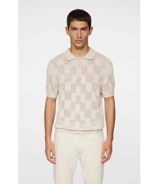 J. Lindeberg J.Lindeberg Reymond Stacked Bridge Polo Moonbeam