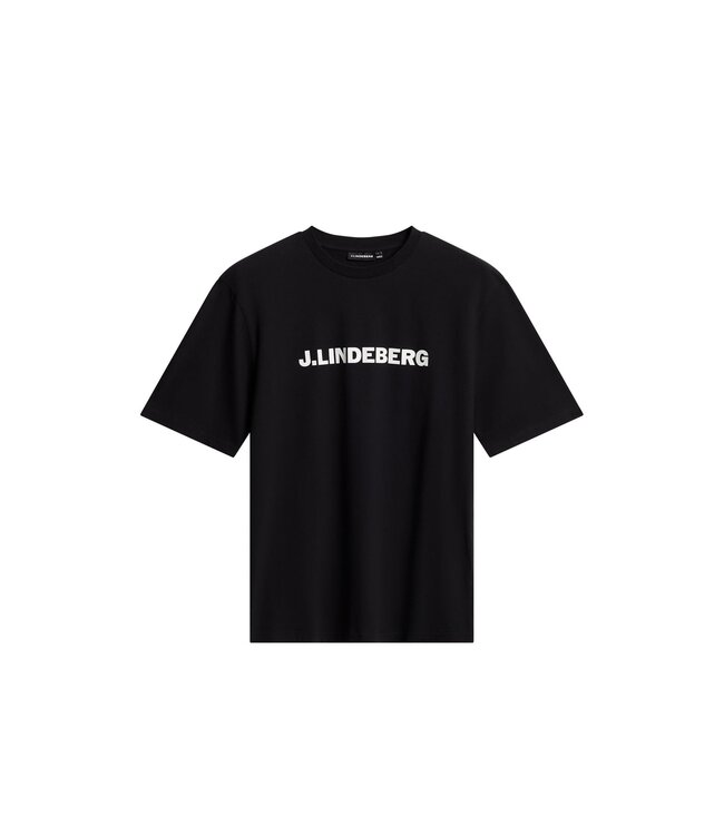 J. Lindeberg J.Lindeberg Parcy Logo Tee Black