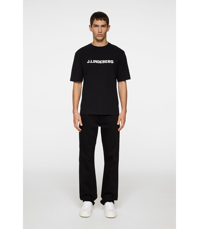 J. Lindeberg J.Lindeberg Parcy Logo Tee Black