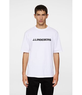 J. Lindeberg J.Lindeberg Parcy Logo Tee White